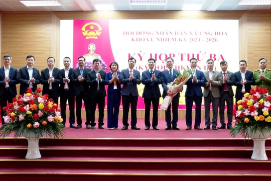 Đồng chí Đàm Văn Huân giữ chức Bí thư Đảng ủy xã, Chủ tịch HĐND xã Ứng Hòa