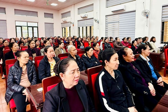 Xã Tây Phương tập huấn phân loại, xử lý, tái chế rác thải sinh hoạt tại nguồn