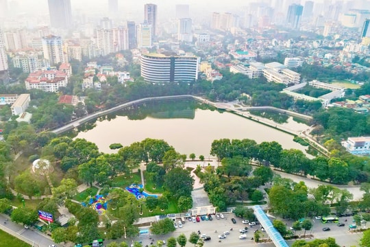 Diện mạo mới của Công viên Nghĩa Đô
