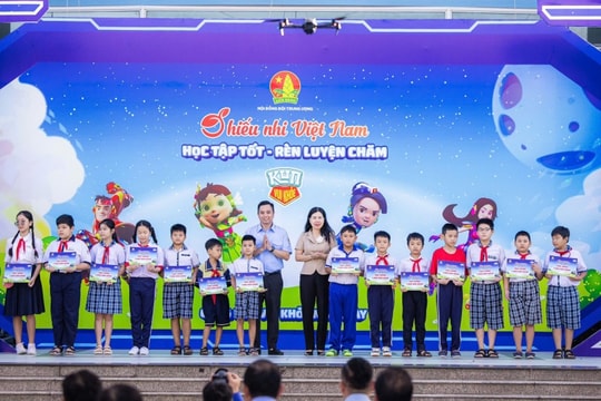 2.000 thiếu nhi tham gia ngày hội học tốt, rèn luyện chăm