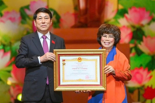 Tập đoàn TH được phong tặng danh hiệu Anh hùng Lao động