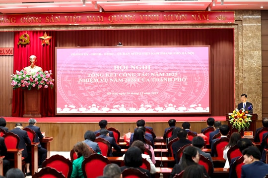 Hà Nội tổ chức hội nghị tổng kết năm toàn thành phố, thay thế gần 1.600 hội nghị các cấp