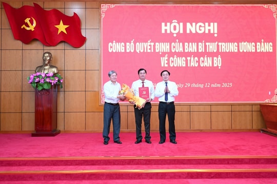 Ông Bùi Văn Nở giữ chức Chủ nhiệm Ủy ban Kiểm tra Tỉnh ủy Tây Ninh