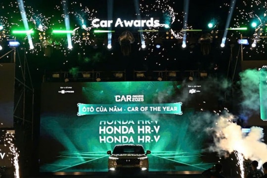 Honda HR-V nhận cú đúp giải thưởng “Ô tô của năm” 2025