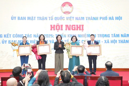 Mặt trận các cấp thành phố Hà Nội thực hiện nhiệm vụ ngay từ những ngày đầu năm 2026