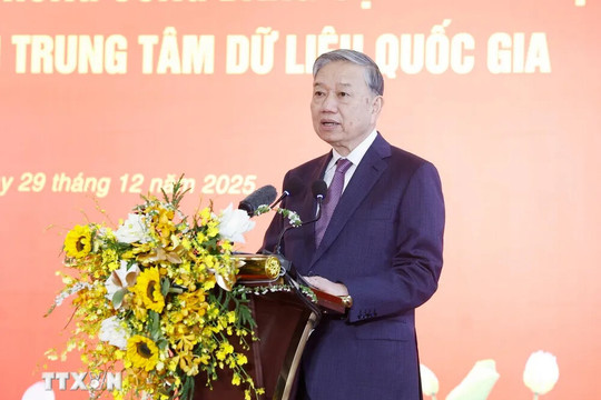 Tổng Bí thư Tô Lâm: Đưa dữ liệu trở thành một nguồn lực chiến lược, một loại tài nguyên mới