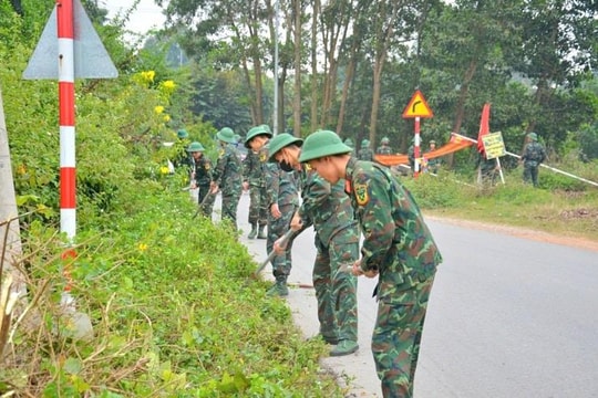 Tùng Thiện xây dựng phường sáng - xanh - sạch - đẹp