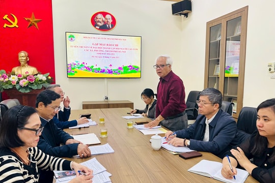 Hà Nội: Sẵn sàng cho Đại hội thành lập Hội Người cao tuổi cấp xã nhiệm kỳ 2026-2031