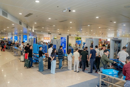 Lượng khách quốc tế qua sân bay Nội Bài dịp Tết Dương lịch 2026 có thể đạt kỷ lục