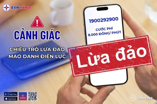 Cảnh báo mạo danh nhân viên điện lực lừa đảo, chiếm đoạt tài sản