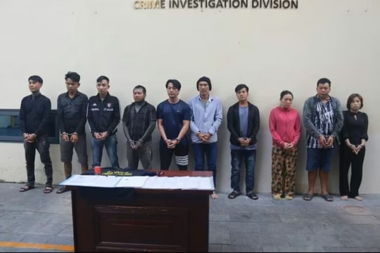 Công an TP Hồ Chí Minh triệt phá hàng loạt công ty đòi nợ thuê