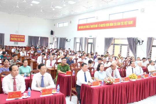 Phường Tây Nam (TP Hồ Chí Minh) Xây dựng Đảng vững mạnh, tạo nền tảng để phát triển bền vững