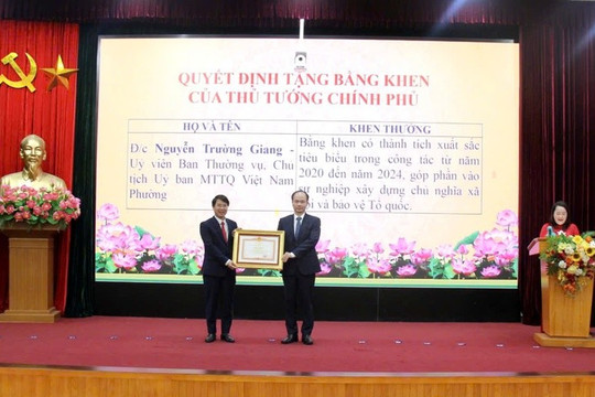 Phường Việt Hưng (Hà Nội) Tiếp tục xây dựng bộ máy tinh gọn, hoạt động hiệu lực, hiệu quả