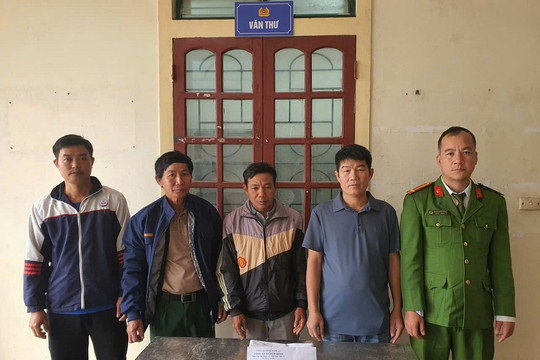 Hợp Minh (Nghệ An): Khởi tố 4 đối tượng về hành vi đánh bạc