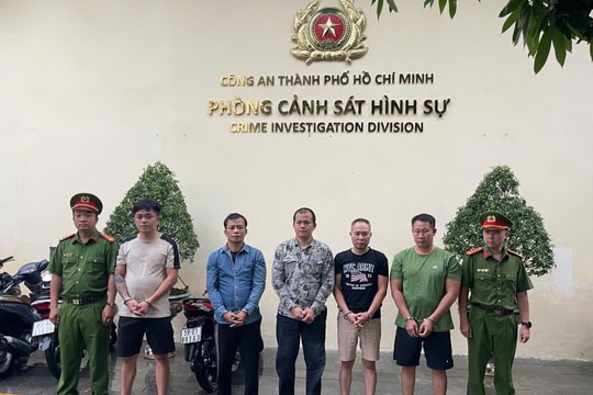 TP.HCM: Khởi tố nhiều đối tượng đòi nợ thuê núp bóng doanh nghiệp mua bán nợ