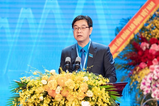 Đồng chí Nguyễn Văn Thắng tái cử chức Chủ tịch Liên đoàn Lao động thành phố Hà Nội
