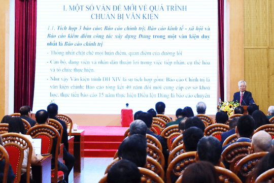 Tuyên truyền Đại hội Đảng XIV cần quan tâm phát huy vai trò báo chí đa nền tảng, nhất là nền tảng số