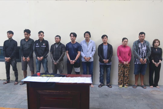 Công an TP Hồ Chí Minh bắt 15 đối tượng liên quan đến đòi nợ thuê