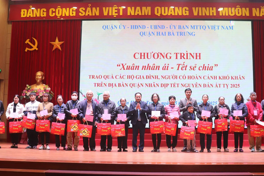Hà Nội: đề xuất trích Quỹ “Vì người nghèo” tặng 5.280 suất quà Tết cho hộ cận nghèo, hộ hoàn cảnh đặc biệt khó khăn
