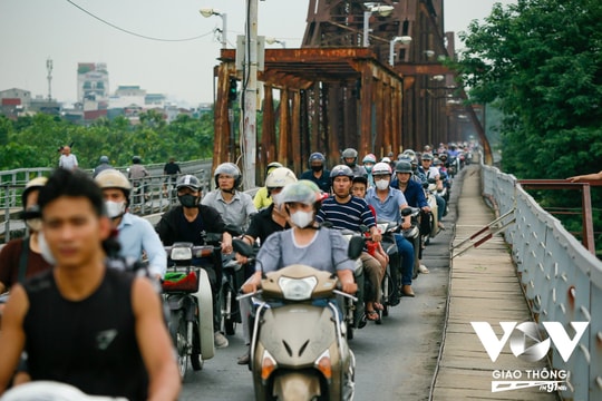 Khôi phục phương án tổ chức giao thông trên cầu Long Biên từ 0h ngày 1-1-2026