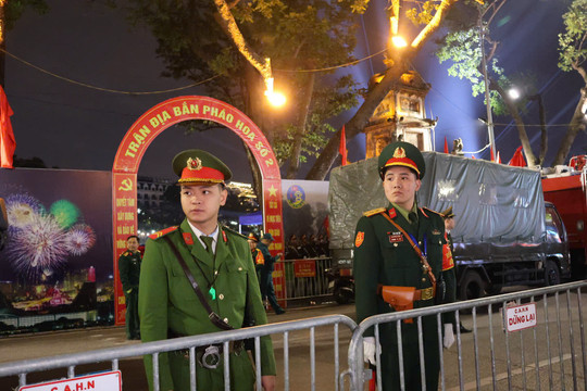 Bảo đảm an toàn cho nhân dân Thủ đô chào đón năm mới 2026