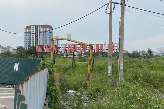 Cần đẩy nhanh tiến độ dự án Công viên Văn hóa - thể thao Hà Đông