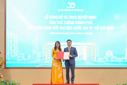Đại học Quốc gia TP Hồ Chí Minh có tân Giám đốc