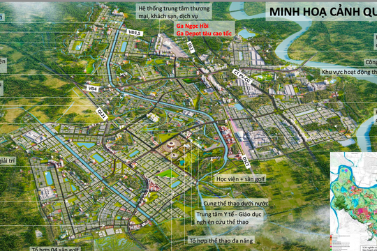 Hà Nội: Công bố Quy hoạch phân khu đô thị thể thao Olympic