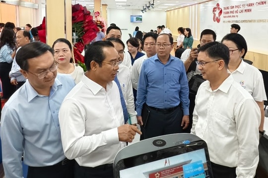 Ra mắt Trung tâm Phục vụ hành chính công TP Hồ Chí Minh
