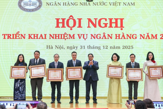 Thủ tướng Phạm Minh Chính: Mọi hoạt động của ngân hàng phải đổi mới, phải đột phá nhưng nhất quán mục tiêu