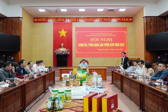 Quảng Trị: Công nhận 31 sản phẩm OCOP đạt hạng 4 và 3 sao