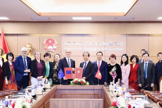 Việt Nam - EU ký hiệp định hơn 50 triệu EUR phát triển giáo dục nghề nghiệp