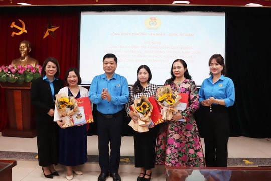 Phường Văn Miếu - Quốc Tử Giám: Khẳng định vai trò, vị thế của Công đoàn trong mô hình mới