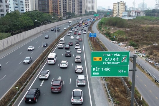 Chiều nay (31/12), Hà Nội tổ chức lại giao thông nút Ngọc Hồi kết nối cao tốc Pháp Vân - Cầu Giẽ