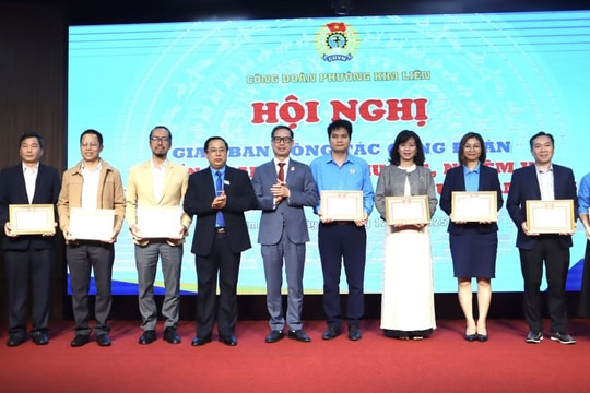 Công đoàn phường Kim Liên tạo khí thế thi đua mới, quyết tâm nâng cao chất lượng hoạt động trong năm 2026