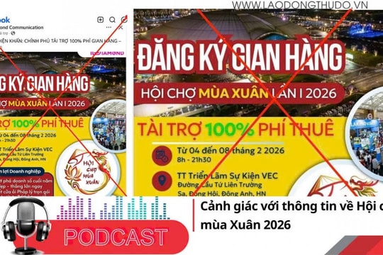 Điểm những tin nổi bật sáng ngày 31/12/2025: Cảnh giác với thông tin về Hội chợ mùa Xuân 2026