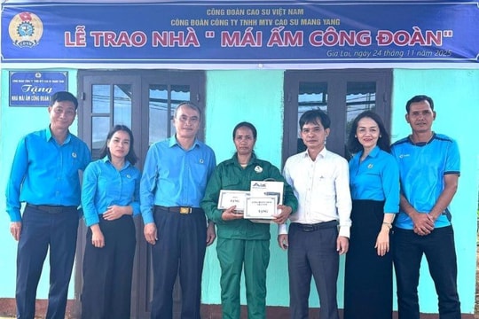 Đại hội Công đoàn Cao su Việt Nam lần thứ X: Nâng cao vai trò đại diện, chăm lo toàn diện người lao động trong nhiệm kỳ 2025-2030