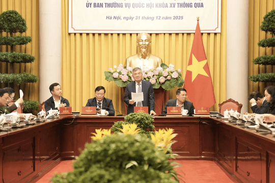 Công bố Lệnh của Chủ tịch nước về 15 luật, pháp lệnh vừa được thông qua