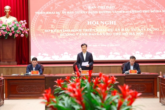 Bí thư Thành ủy Hà Nội Nguyễn Duy Ngọc: Lập kế hoạch, thống nhất tiến độ thi công toàn tuyến Vành đai 4 - Vùng Thủ đô