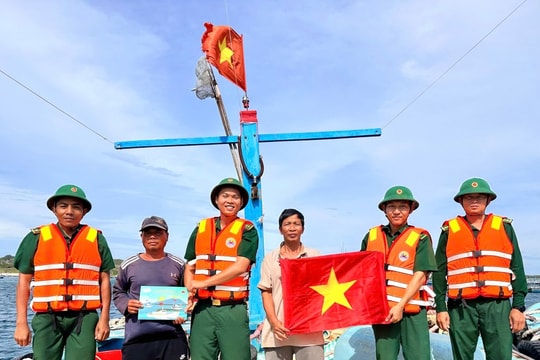 Mùa xuân bình yên ở nơi đảo xa