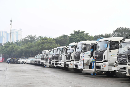 Urenco ra quân tổng vệ sinh môi trường chào đón năm mới 2026