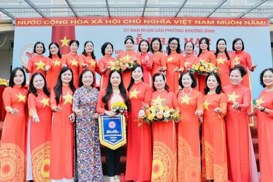 Hội LHPN phường Khương Đình: Dấu ấn nổi bật trong hoạt động Hội và phong trào phụ nữ năm 2025