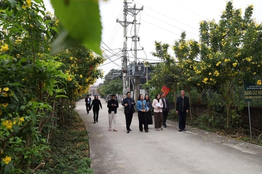 Suối Hai rạng rỡ, “sáng - xanh - sạch - đẹp”
