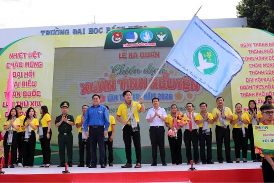 TP Hồ Chí Minh ra quân Chiến dịch Xuân tình nguyện 2026