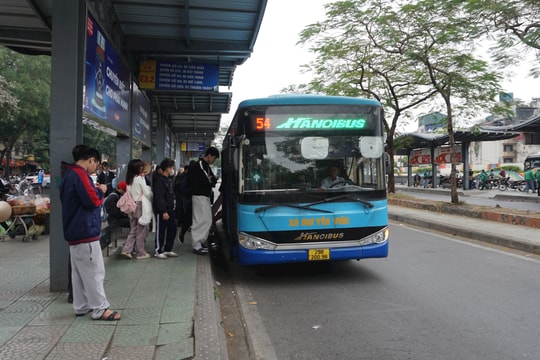 Xe buýt của Transerco phục vụ hơn 245.500 lượt hành khách dịp Tết Dương lịch