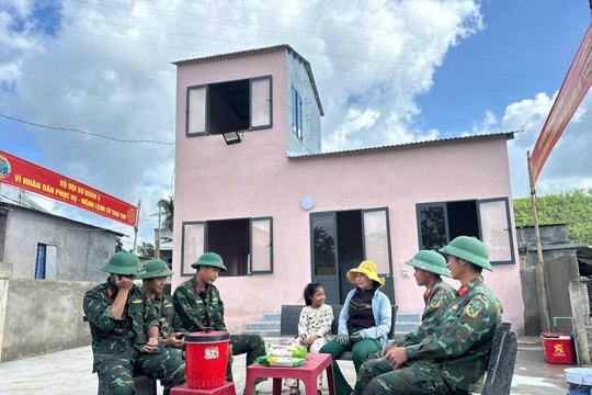 Ngập tràn niềm vui trong căn nhà mới của Chiến dịch Quang Trung