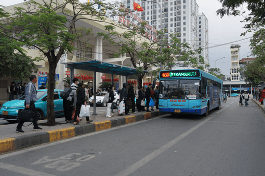 Transerco phục vụ 245.532 lượt hành khách đi xe buýt trong kỳ nghỉ Tết Dương lịch