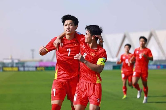 U23 Việt Nam đánh bại Jordan trong trận ra quân giải U23 châu Á 2026