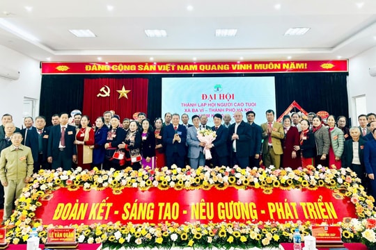 Đại hội thành lập Hội Người cao tuổi xã Ba Vì thành công tốt đẹp