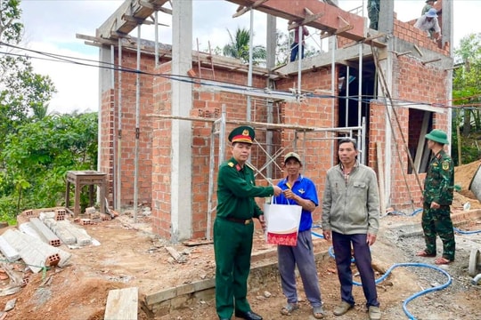 Quân khu 5 dự kiến bàn giao hơn 300 căn nhà trong đợt 2 thực hiện Chiến dịch Quang Trung